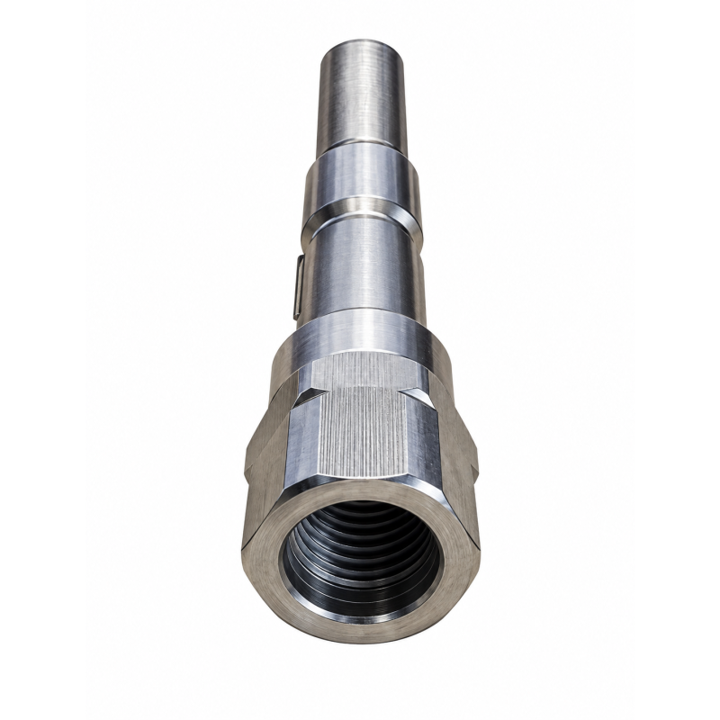 Coupleur de lance 1/4" femelle en inox – 400 bar