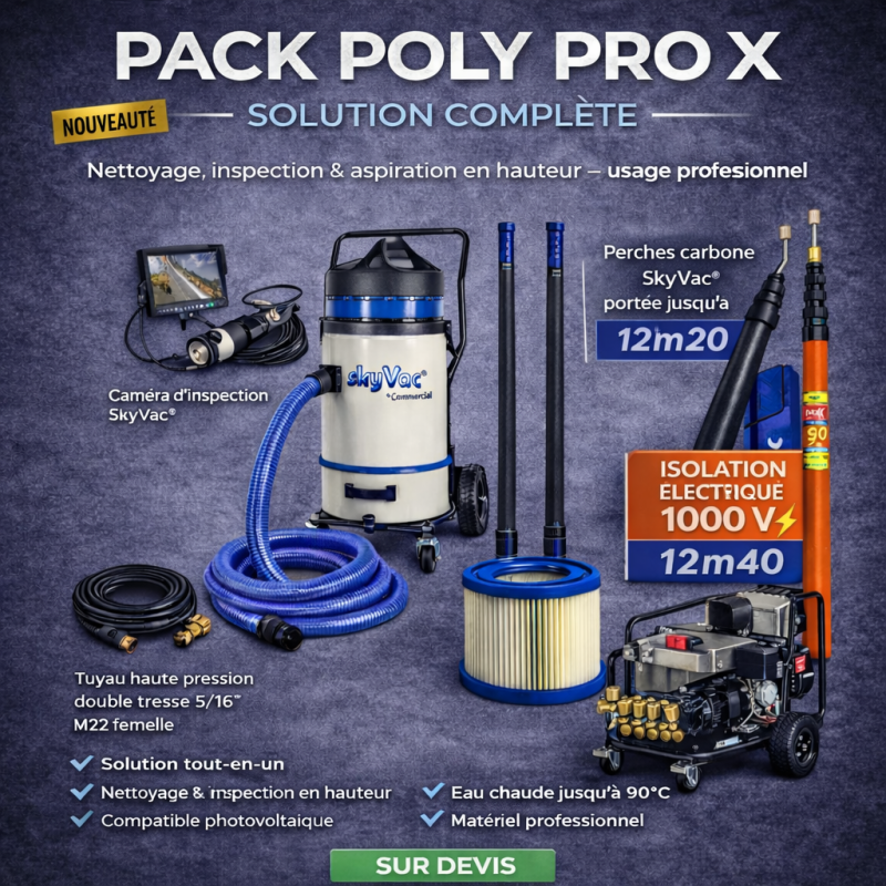 Kit PolyProX – Solution professionnelle complète de nettoyage extérieur