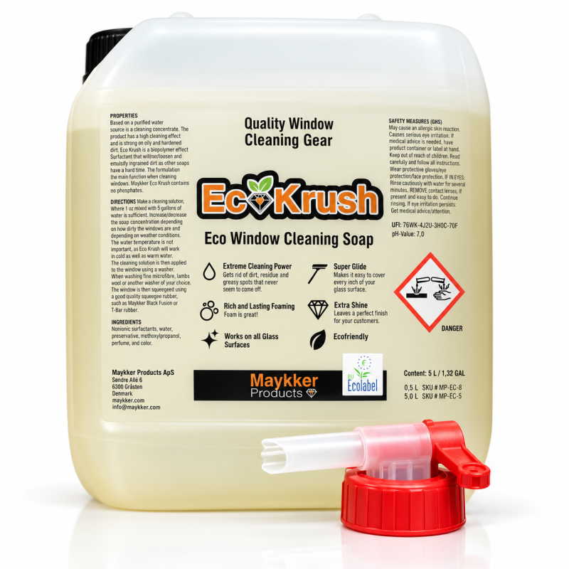 Item Liquide nettoyant vitres écologique Eco Krush 5 L avec robinet