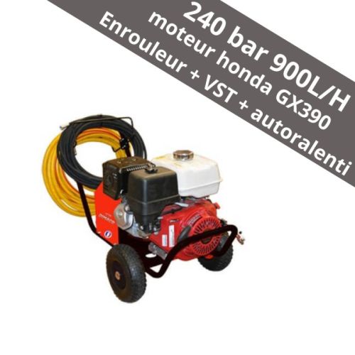image DIMACO Haute pression thermique 15L/M 240 bar avec enrouleur