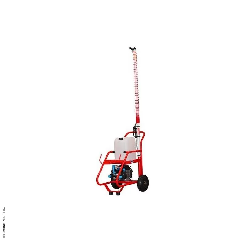 Pulvérisateur électrique monophasé 10 bar sur chariot 19 l/min