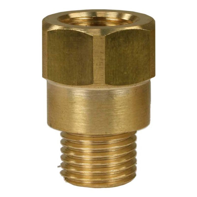 RACCORD 1/4M 1/4F LAITON