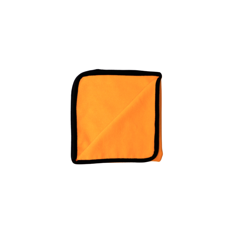 Serviette éponge microfibre Maykker orange 40 × 40 cm lot de 10