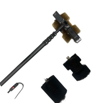 Brosse Électrique Démoussage Toiture Pro – Kit complet 7,5 m.