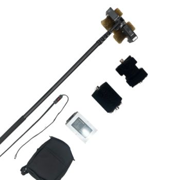 image Brosse Électrique Démoussage Toiture Pro – Kit complet 7,5 m.