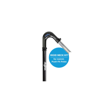 Kit d’accessoires à col rigide skyVac® pour nettoyage de gouttières en hauteur