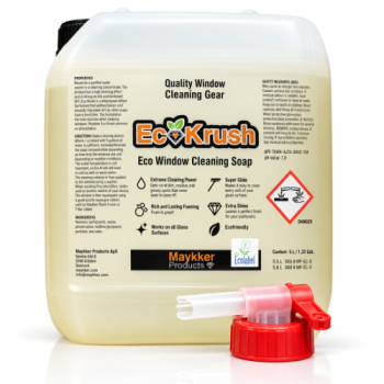 image Liquide nettoyant vitres écologique Eco Krush 5 L avec robinet