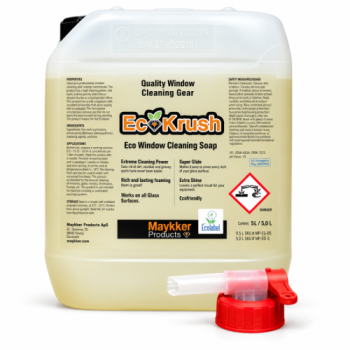 Liquide nettoyant vitres écologique Eco Krush 5 L avec robinet