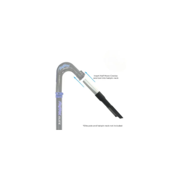 Outil d’extrémité demi-lune Elite skyVac® (Half Moon Crevice)