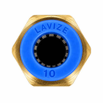 Raccord droit instantané femelle – tube 10 mm x 1/2"