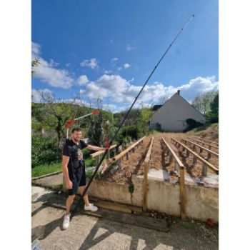Streamline® OVA8® Perche télescopique en fibre de carbone