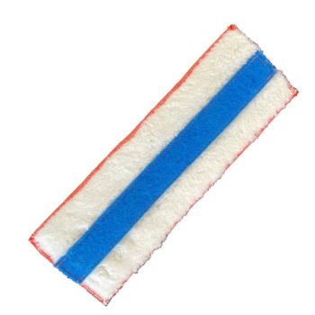 Peau de mouilleur 35cm Switch Mop avec bande grattante
