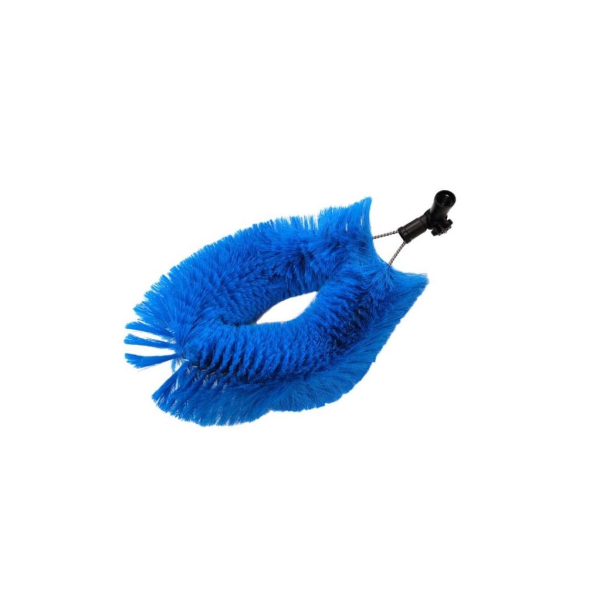 Tête de brosse bleue douce