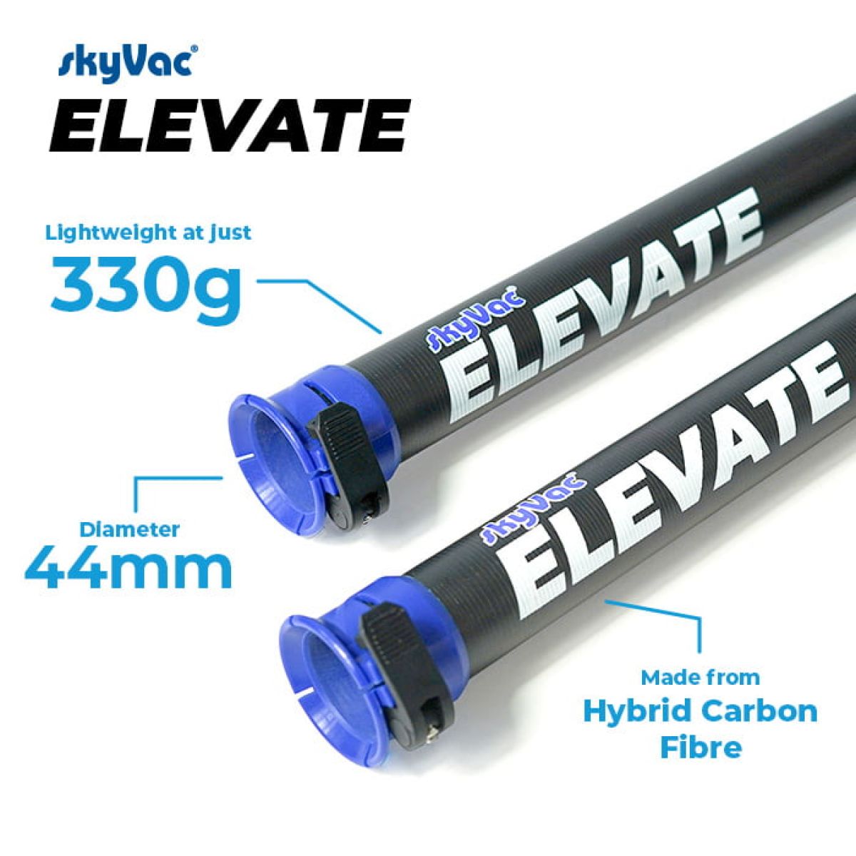 skyVac® Internal 27 – Aspirateur industriel compact pour nettoyage intérieur en hauteur